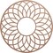 Ekena Millwork Cannes Wood Fretwork Pierced Ceiling Medallion, Wood (Paint Grade), 30"OD x 10 1/4"ID x 3/8"T CMWP30X30X0375CNMF - alternate 1